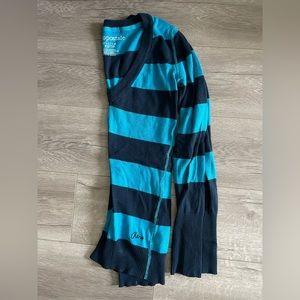 Aeropostale Sweater. Striped Blue - Size XS